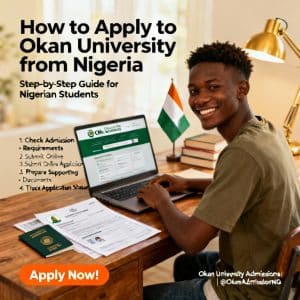 Okan University how to apply from Nigeria for international students