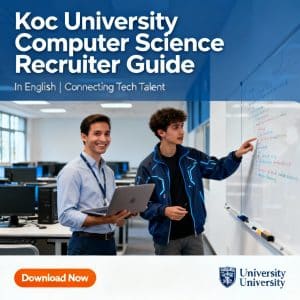 Koç University computer science in English for foreigners