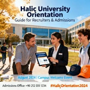 Haliç University orientation for new students