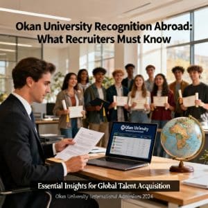 Okan University recognition abroad for foreigners