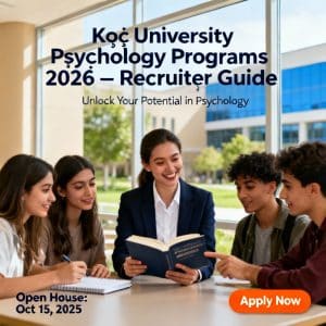 Koç University psychology programs 2026 guide