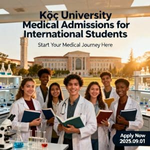 Koç University medical faculty admission for foreigners