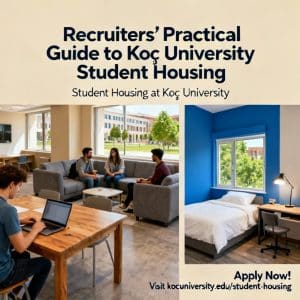 Koç University student housing for international students