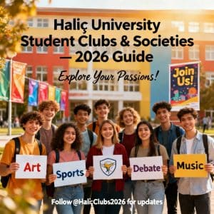 Haliç University student clubs and societies 2026 guide
