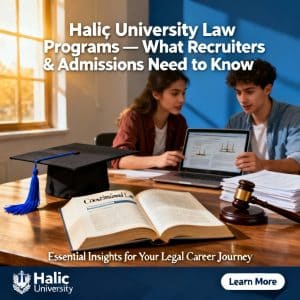 Haliç University law programs