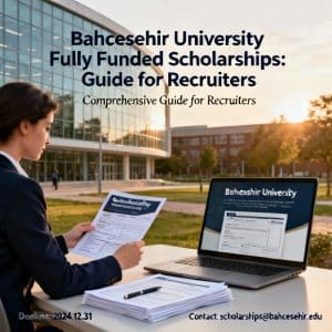 Bahçeşehir University fully funded programs for foreigners