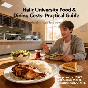 Haliç University food and dining costs
