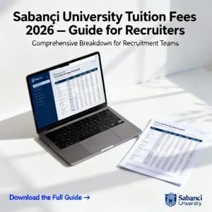 Sabancı University tuition fees 2026