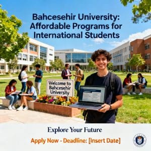 Bahçeşehir University cheap programs for foreigners for international students