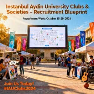 Istanbul Aydın University student clubs and societies