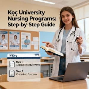 Koç University nursing programs step by step