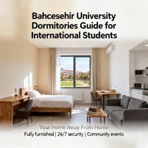 Bahçeşehir University dormitories guide for foreigners