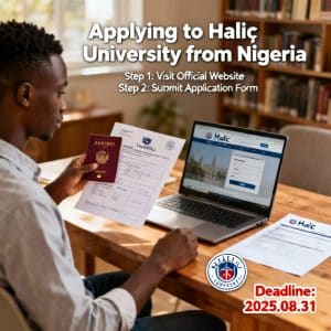 Haliç University how to apply from Nigeria for international students