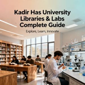 Kadir Has University libraries and labs