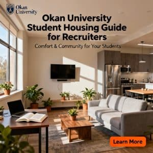 Okan University student housing for foreigners