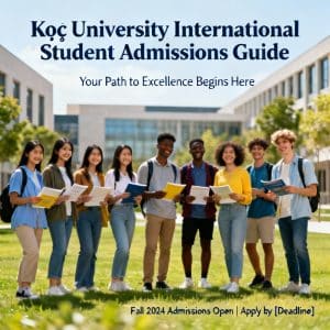 Koç University admission requirements for international students