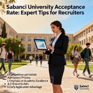 Sabancı University acceptance rate expert tips