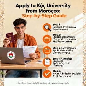 Koç University how to apply from Morocco for foreigners