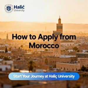 Haliç University how to apply from Morocco for international students