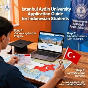 Istanbul Aydın University how to apply from Indonesia