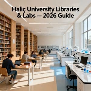 Haliç University libraries and labs 2026 guide