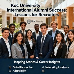 Koç University alumni success stories for international students