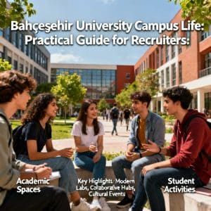 Bahçeşehir University campus life overview for foreigners