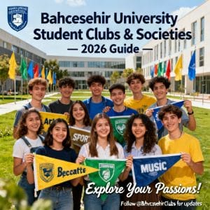 Bahçeşehir University student clubs and societies 2026 guide