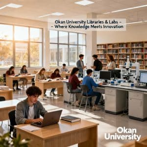 Okan University libraries and labs for foreigners