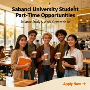 Sabancı University part-time jobs for students
