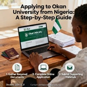Okan University how to apply from Nigeria for foreigners