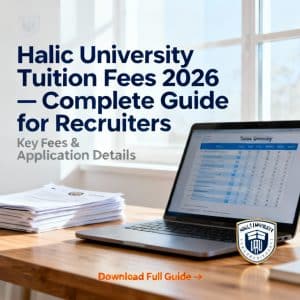 Haliç University tuition fees 2026