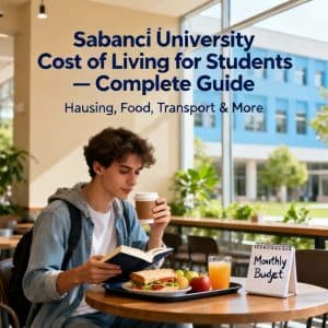 Sabancı University cost of living for students