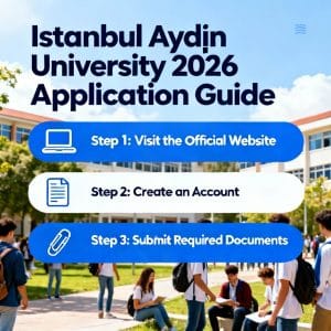 Istanbul Aydın University application process step by step 2026 guide