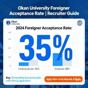 Okan University acceptance rate for foreigners