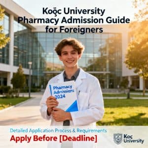 Koç University pharmacy admission guide for foreigners