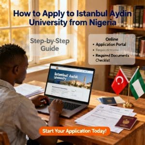 Istanbul Aydın University how to apply from Nigeria