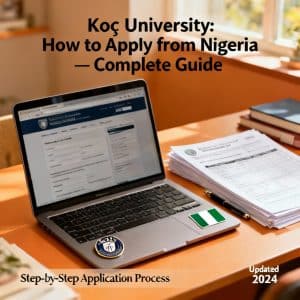 Koç University how to apply from Nigeria for foreigners
