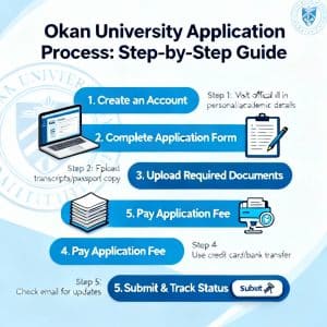 Okan University application process step by step
