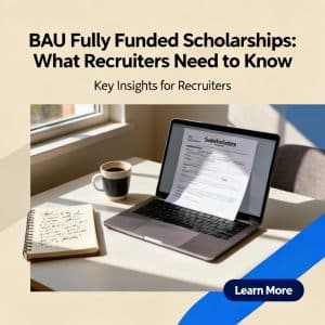 Bahçeşehir University fully funded programs for international students