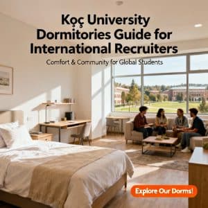 Koç University dormitories guide for foreigners