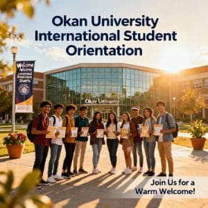 Okan University orientation for new students for foreigners
