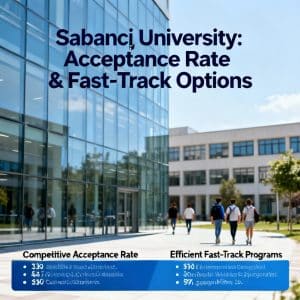 Sabancı University acceptance rate fast-track options
