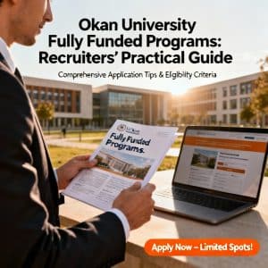 Okan University fully funded programs