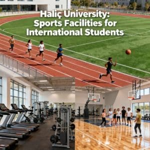 Haliç University sports facilities for foreigners