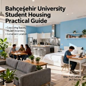 Bahçeşehir University student housing for international students