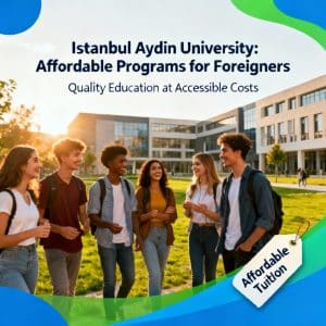 Istanbul Aydın University cheap programs for foreigners