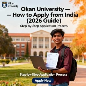 Okan University how to apply from India 2026 guide