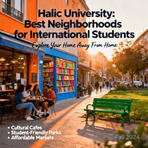 Haliç University best neighborhoods for students for foreigners