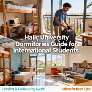 Haliç University dormitories guide for international students